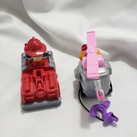 Paw Patrol Rescue Racers Set Of 2 Vehicles Attached Figures Skye Marshall - Picture 5 of 9